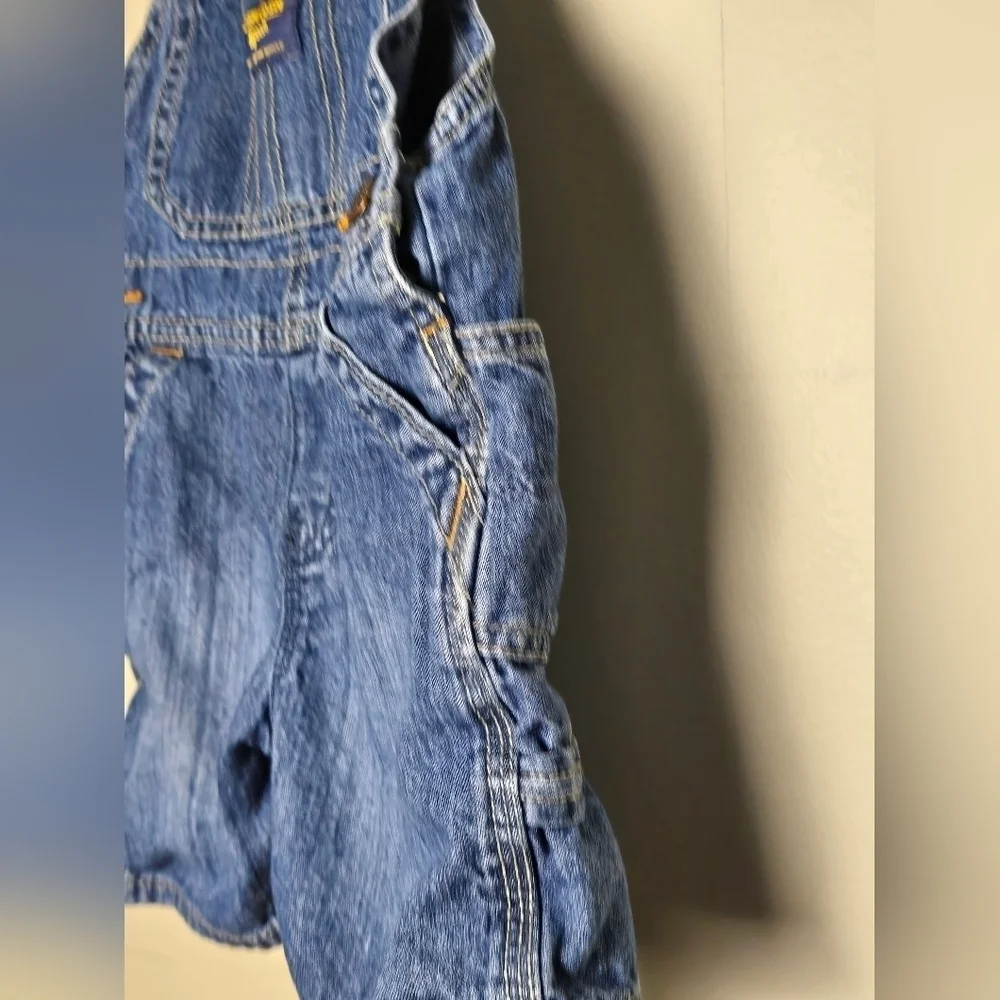Vintage Osh Kosh‎ B'Gosh Carpenter Cargo Overalls, Size 18 Months